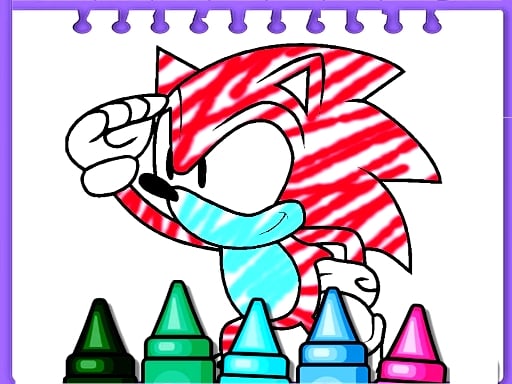 Coloring Sonic Adventures 2025 Image