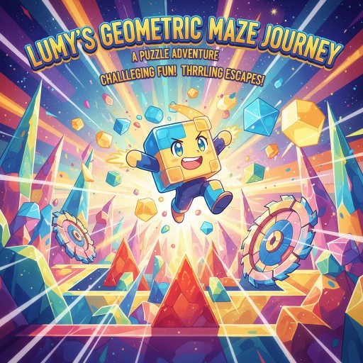 Lumy's Geometric Maze Journey Image