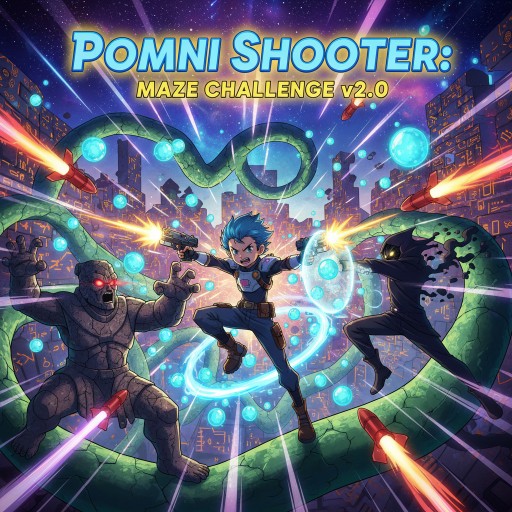 Pomni Shooter: Maze Challenge v2.0 Image