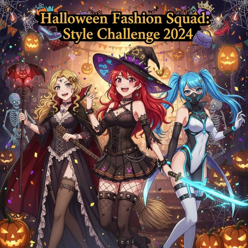 Halloween Fashion Squad: Style Challenge 2024 Image