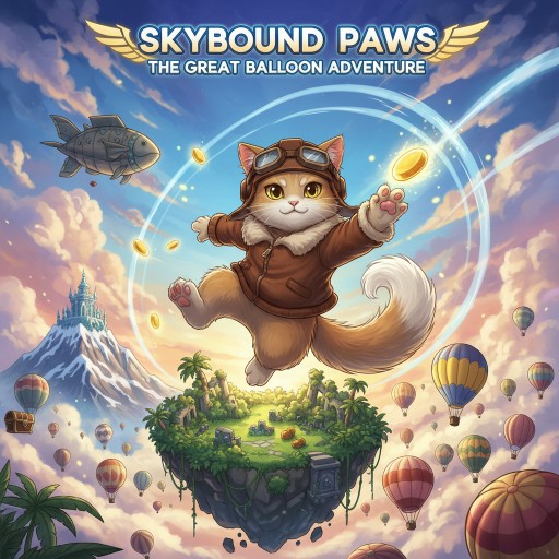 Skybound Paws: The Great Balloon Adventure Image