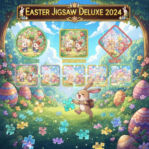 Easter Jigsaw Deluxe 2024 Image