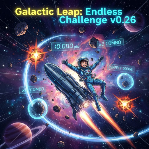 Galactic Leap: Endless Challenge v0.26 Image