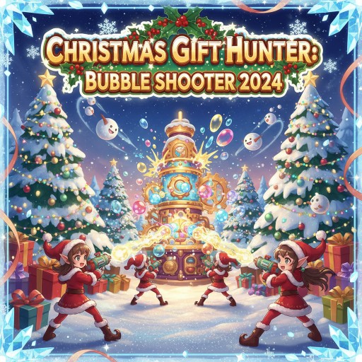 Christmas Gift Hunter: Bubble Shooter 2024 Image