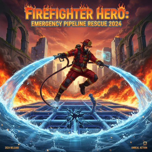 Firefighter Hero: Emergency Pipeline Rescue 2024 Image