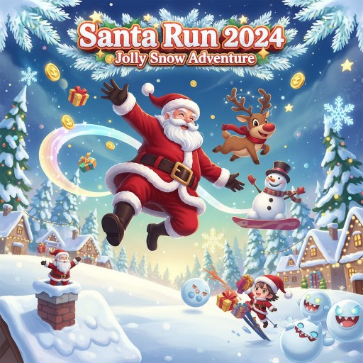 Santa Run 2024: Jolly Snow Adventure Image