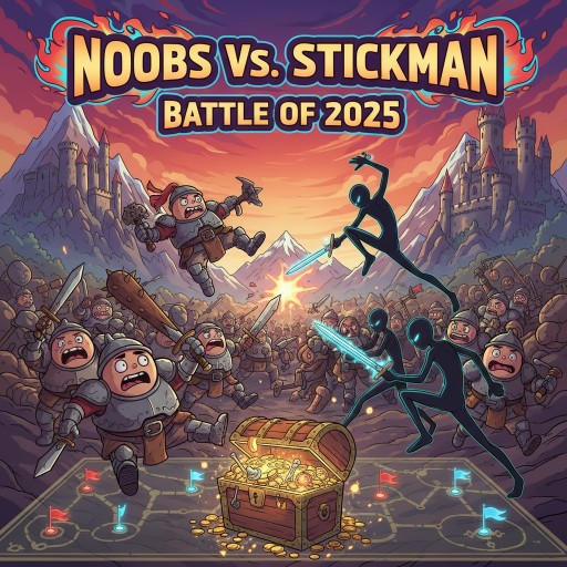 Noobs vs. Stickman: Battle of 2025 Image