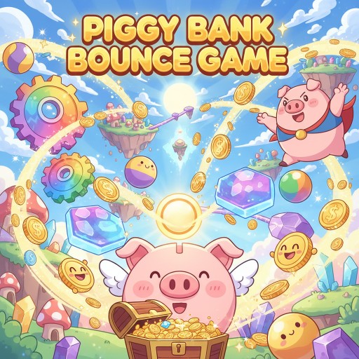 Piggy Bank Bounce Game Image